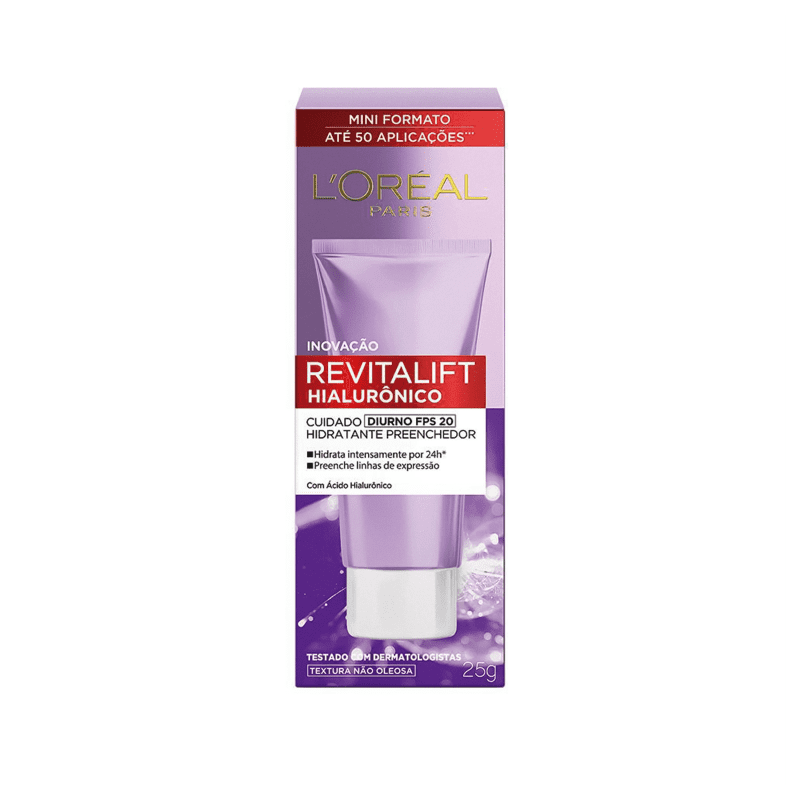 Loreal Paris Revitalift Hialurônico FPS 20 Tratamento Diurno - Anti-Idade 25g