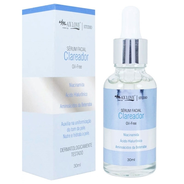 SÉRUM FACIAL CLAREADOR - Max Love - 30ml
