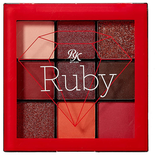 Kiss New York RK By Kiss Ruby - Paleta de Sombras 14,4g