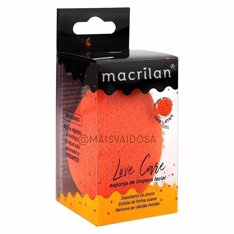 Esponja EP13 para Limpeza Facial - Macrilan