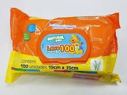 Lenço Umedecido-Natural Baby 100 unidades