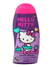 Infantil Hello Kitty Condicionador Cabelos cacheados e ondulados 200Ml