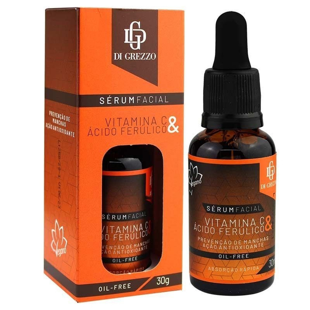 Sérum Facial Vitamina C & Ácido Ferulico 30ml Di Grezzo Cosméticos