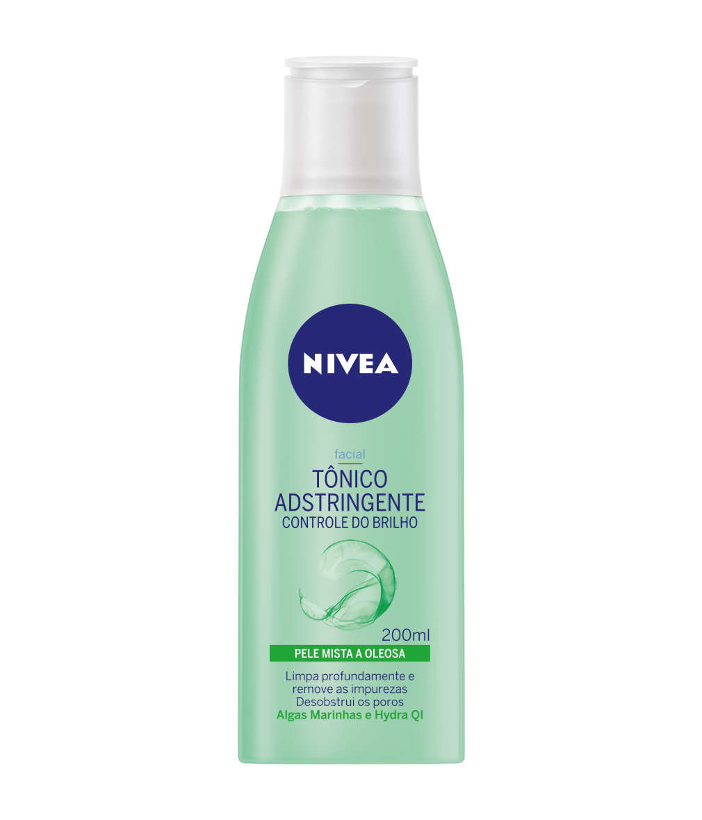 TÔNICO ADSTRINGENTE CONTROLE DO BRILHO Nivea- 200ml