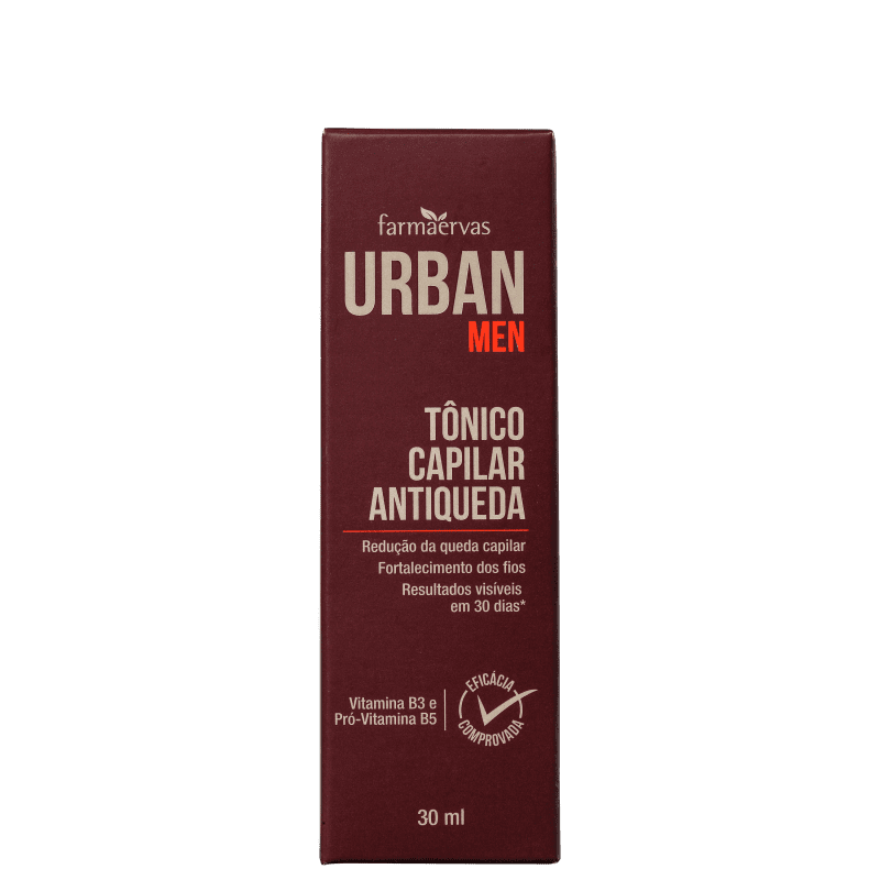 Farmaervas Urban Men - Tônico Antiqueda 30ml