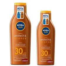 PROTETOR SOLAR NIVEA SUN PROTECT & BRONZE FPS 30 -100ml