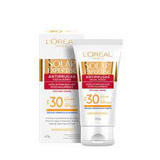 PROTETOR SOLAR FACIAL LOREAL EXPERTISE ANTIRRUGAS FPS 30 40G