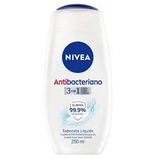 Sabonete Líquido Nivea Antibacteriano 3 em 1 250ml