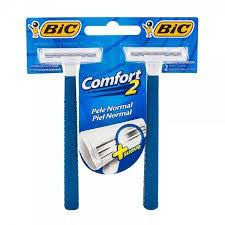 Aparelho de Barbear BIC Comfort 2 Pele Normal com 2 unidades