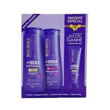 Kit Bio Extratus + Hidra Shampoo 350ml + Condicionador 350ml e Máscara capilar 90g