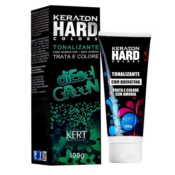 Tonalizante Keraton Hard Colors - Diesel Green