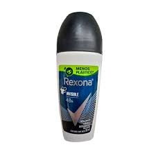 Desodorante roll-on Rexona men invisible masculino antitranspirante com 50ml 