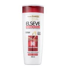 Shampoo Loreal reparação total 5 pós química com 400ml Elseve 