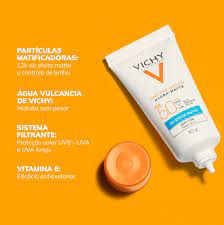 Protetor Solar Facial Vichy Capital Soleil Hydra-Matte FPS50 com 30g