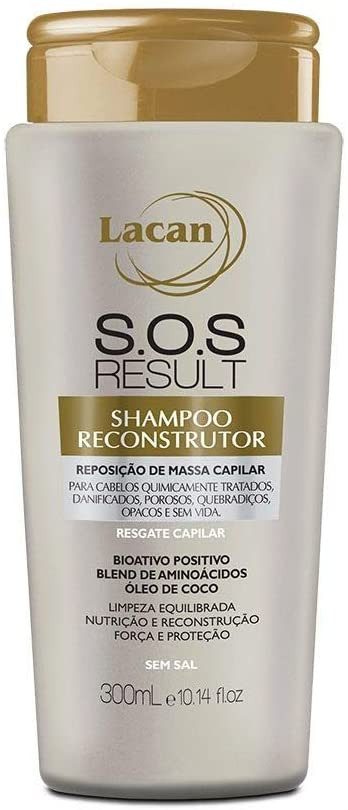 Shampoo Reconstrutor Lacan S.O.S Result - 300ml