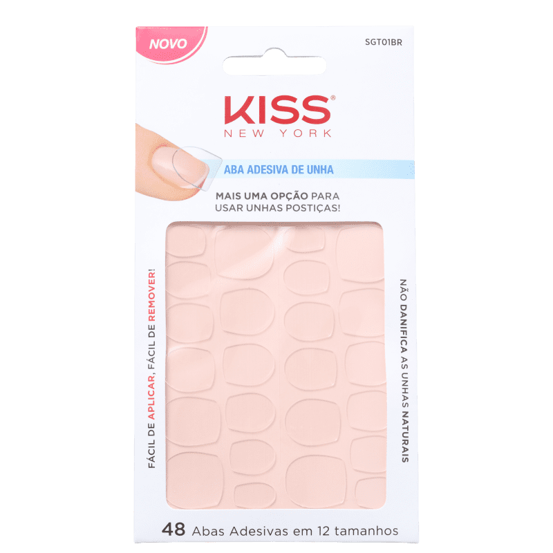 Kiss New York Aba - Adesivo para Unhas Postiças