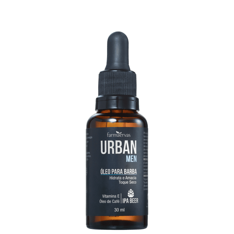 Óleo para Barba Farmaervas Urban Men - 30ml