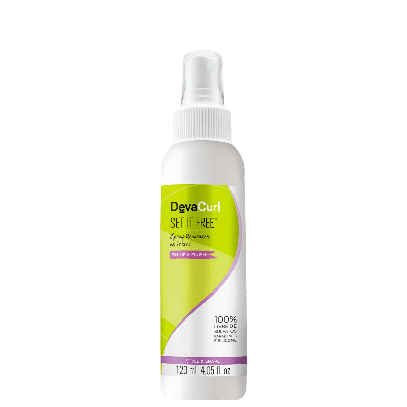 Deva Curl Set It Free 120ml - Spray reparador de frizz