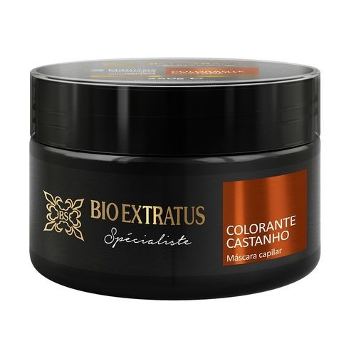 Máscara Colorante Bio Extratus 2 Minutos Mágicos - Castanho 250g