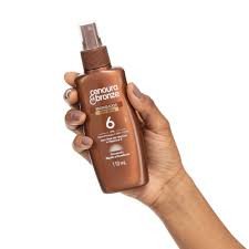 ÓLEO BRONZEADOR CENOURA & BRONZE FPS 6 SPRAY COM 110M