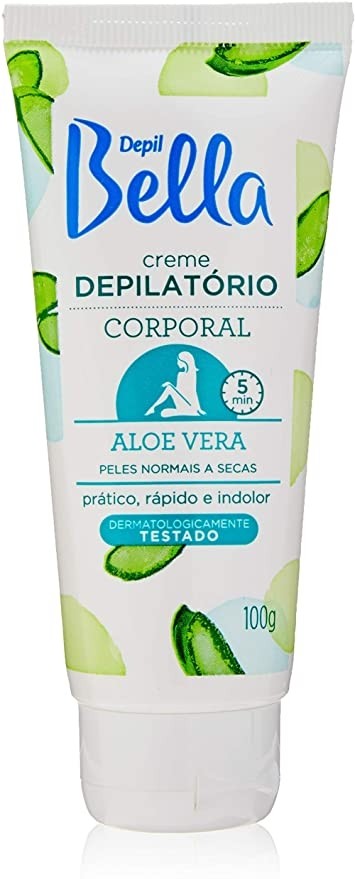 Depil Bella - Creme Depilatório Corporal Aloe Vera 100g
