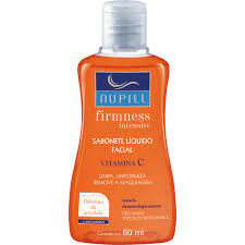 Sabonete Líquido Facial Nupill Vitamina C Fórmula Suave 60ml