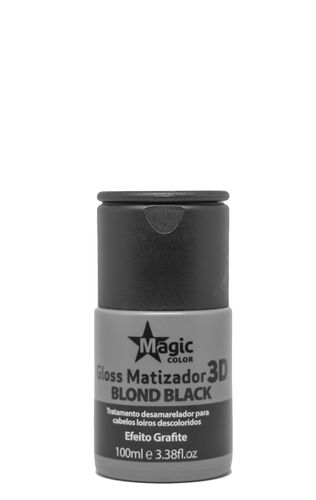 Magic Color Matizador Gloss 3D Blond Black - Efeito Grafite 100ml - Tratamento