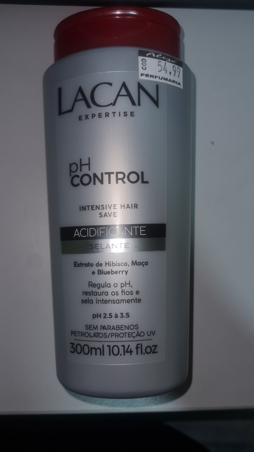 Acidificante Selante PH Control Intensive hair