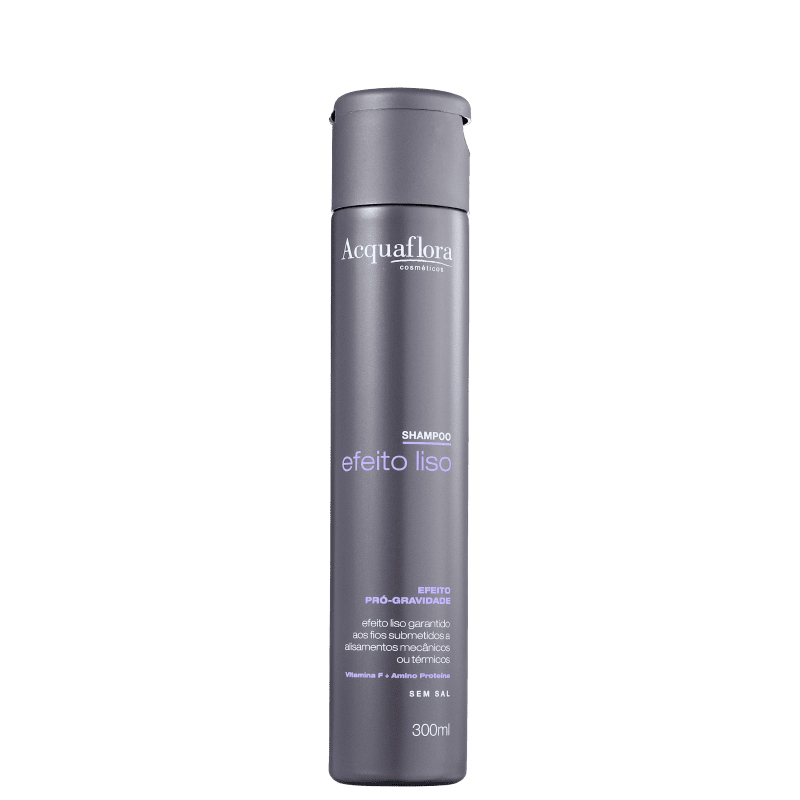 Acquaflora Efeito Liso - Shampoo sem Sal 300ml