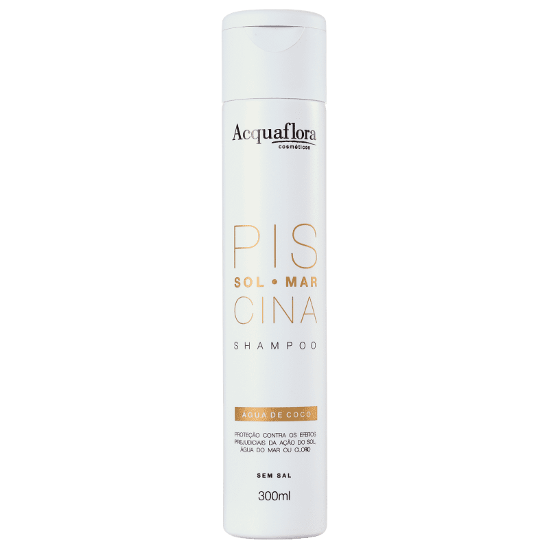 Acquaflora Sol Mar Piscina - Shampoo sem Sal 300ml