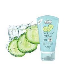 Creme Facial Flores & Vegetais Pepino & Aloe Vera 100g