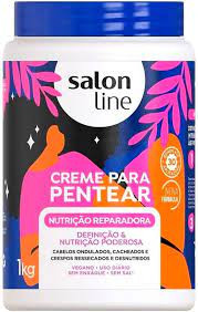 Creme Para Pentear Salon Line Nutrição Reparadora Cachos