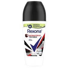 Desodorante Rexona women antibacterial + invisible desodorante roll-on feminino com 50ml