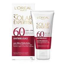 Protetor Solar Facial Loreal Expertise Antirrugas FPS 60 40g