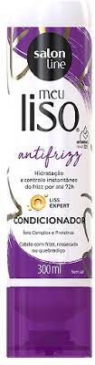 Condicionador Meu Liso Antifrizz Com 300Ml Salon Line