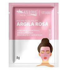 Máscara Facial Peel Off Max Love 8g - Argila Rosa