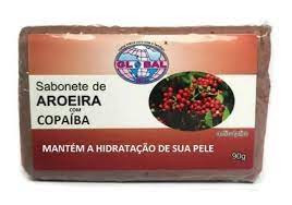 Sabonete de aroeira com copaíba