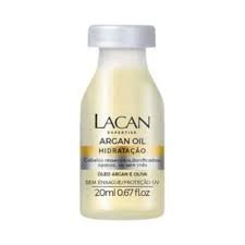 Ampola argan oil hidratação- Lacan 20ml