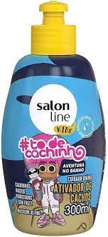 Ativador Cacho Salon Line Kids Liberado #Todecacho 300Ml Infantil