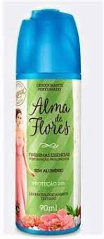 Desodorante Spray Alma De Flores 90Ml Feminino Finíssimas essências 