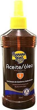 Óleo Bronzeador Banana Boat Fps 8 Óleo 236ml