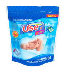 Lenço Umedecido Use it Baby 400Uni