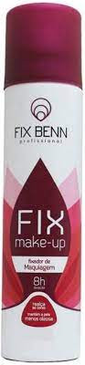 Fixador de maquiagem 210ml Fix Make-Up Fix Benn profissional 