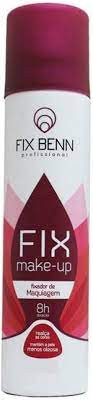 Fixador de maquiagem 120ml Fix Make-Up Fix Benn profissional 