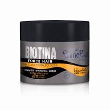 Máscara capilar Biotina Force Hair 315g - Shine Blue
