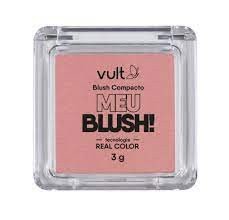 Blush Compacto Vult Meu Blush 3g- Rosa Perolado