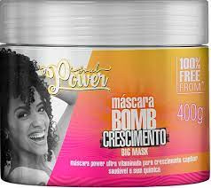 Máscara capilar Bomb Crescimento Big Mask 400g - Soul Power