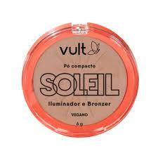 Pó Compacto Vult Soleil Bronze Iluminador e Bronzer 6g