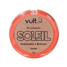 Pó Compacto Vult Soleil Bronze Iluminador e Bronzer 6g