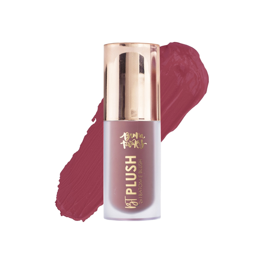 BT Plush 2x1 Batom e Blush - Bruna Tavares - Vintage